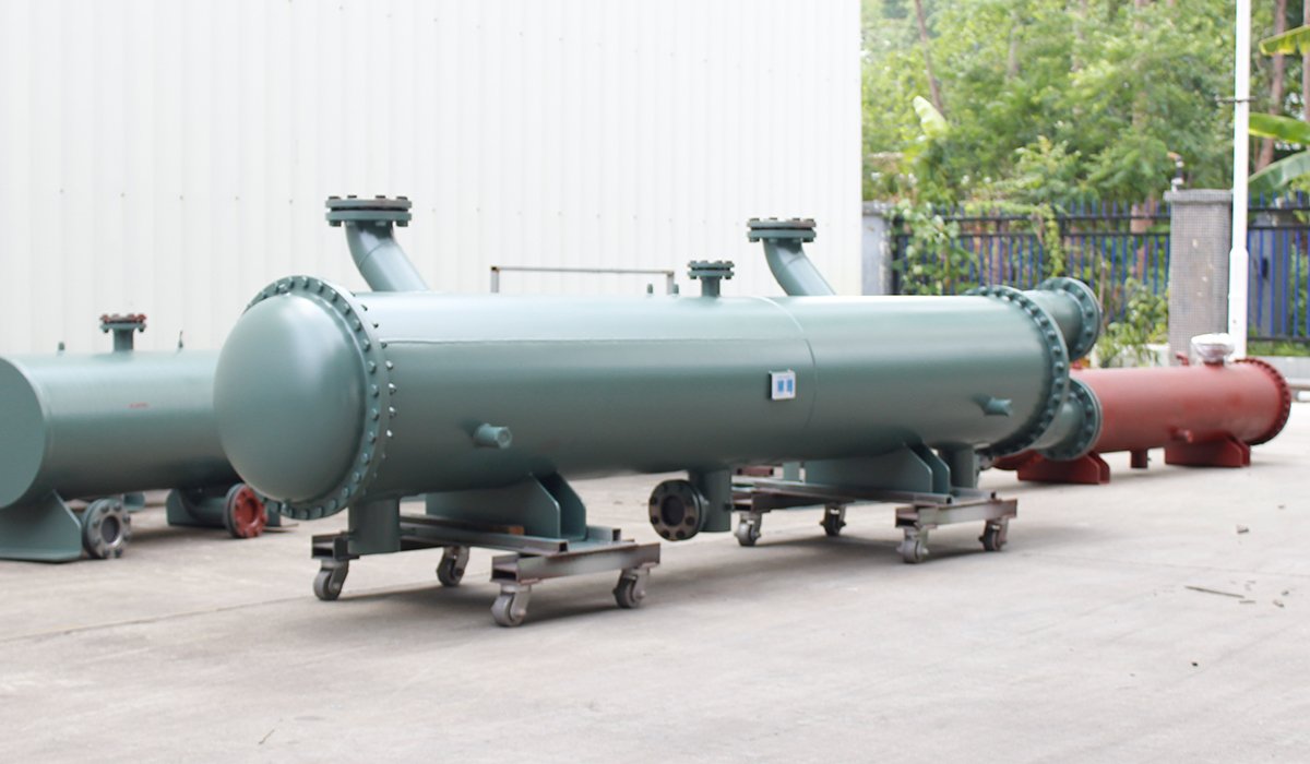 custom shell and tube condenser